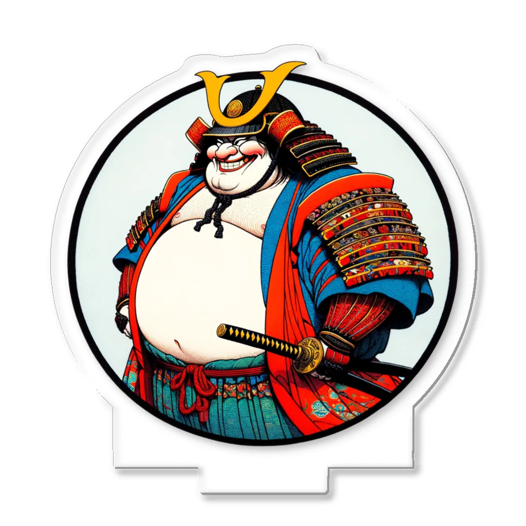 manyou-lab_Ukiyo-eの浮世絵 ド派手侍 Ukiyoe Flamboyant Samurai [UDS-DL-SR001-0007] Acrylic Stand