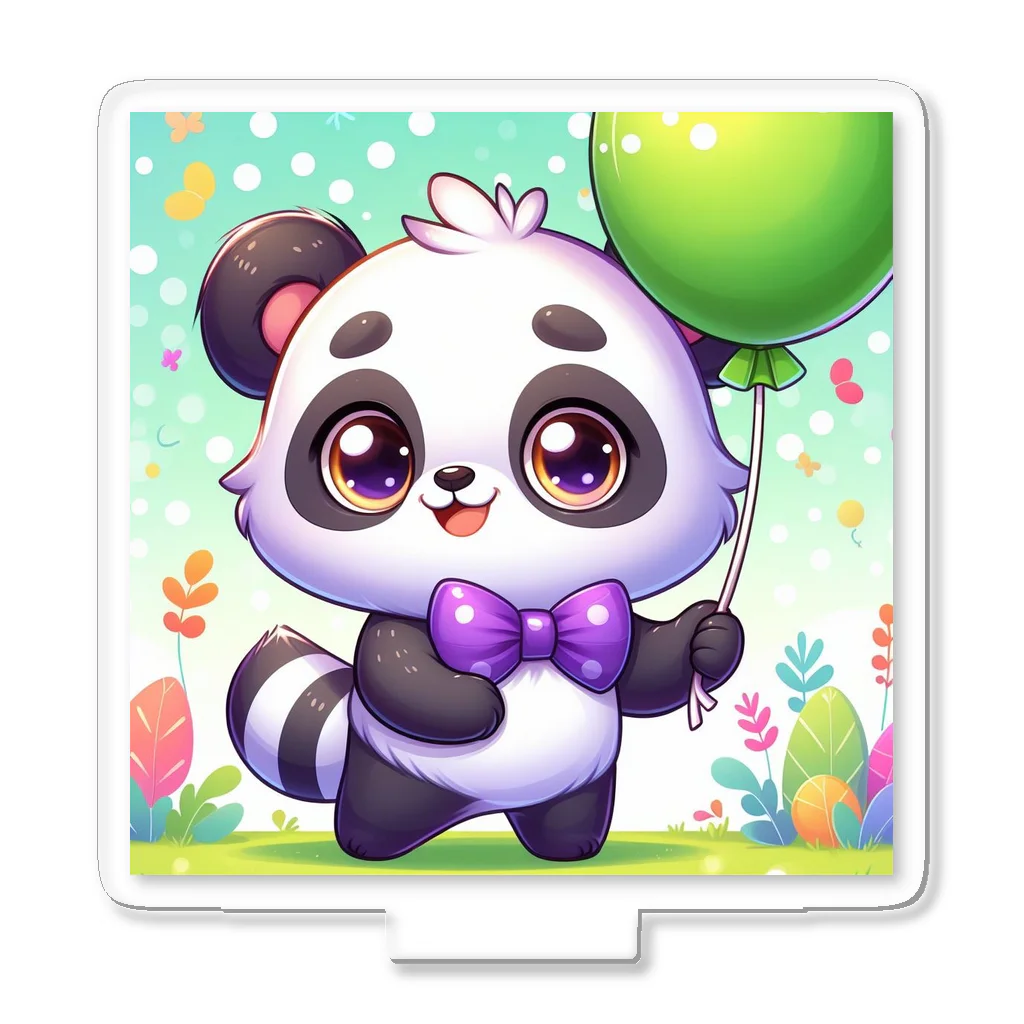 アニマルキャラクターショップのcute panda アクリルスタンド