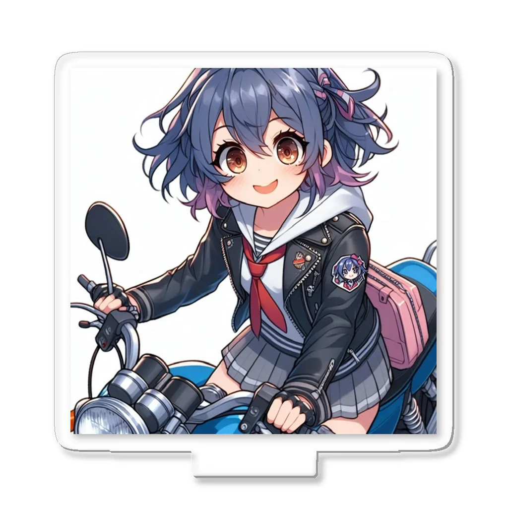 ライダーズのバイク女子 Acrylic Stand