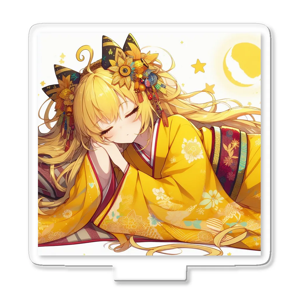 四神-Four Gods- Official SHOPの『qilin(Huanglong / Yellow Dragon)』黄竜 麒麟 Acrylic Stand