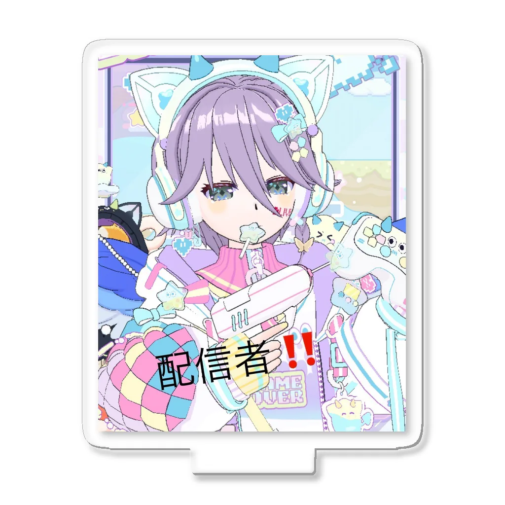 ∬ちゃむまちゃ∬(正月SP荒野の光)のまちゃの配信者グッズ Acrylic Stand