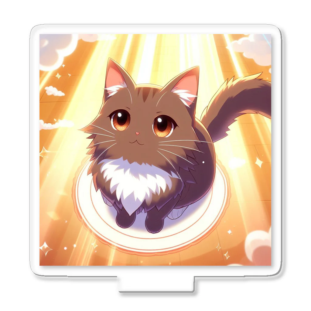 アニマルグッズストア　OPIの茶色い猫 Acrylic Stand