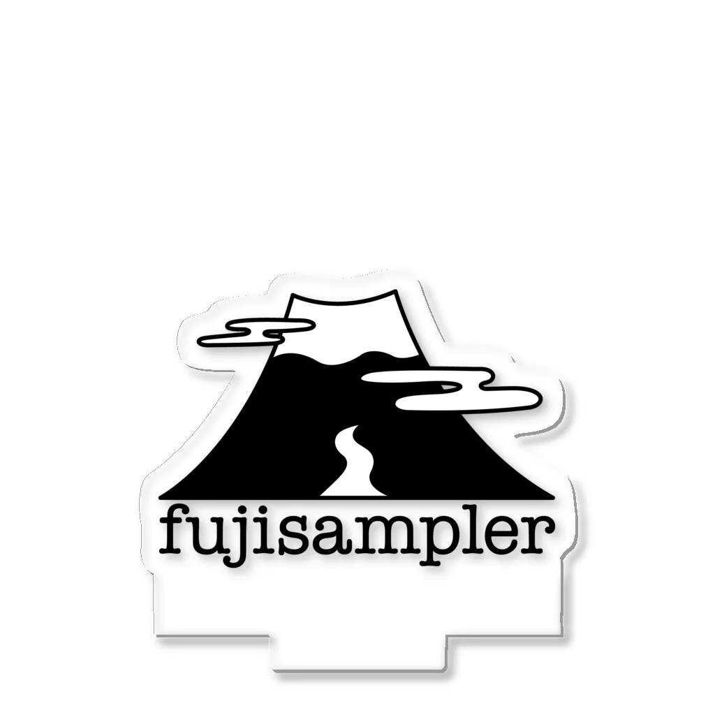 fujisamplerのfujisamplerロゴ アクリルスタンド