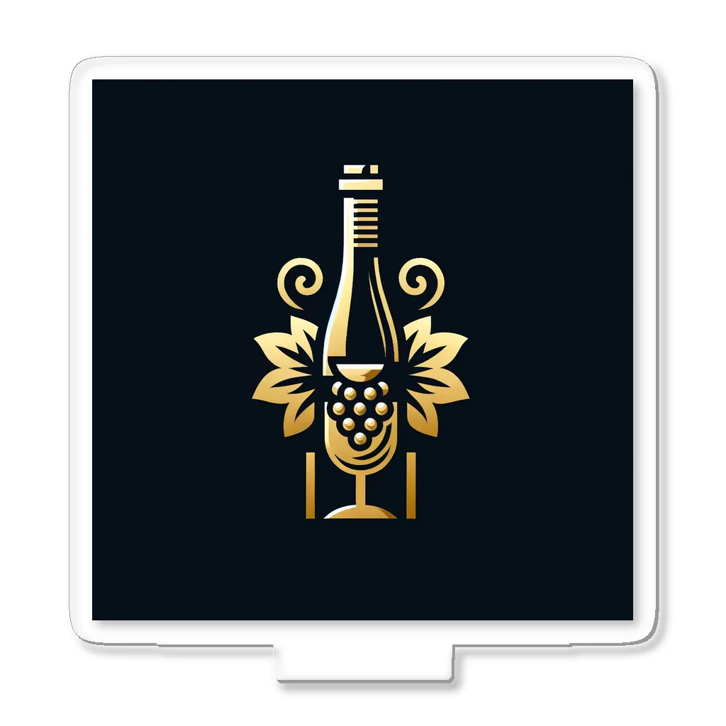ステルバイのワインボトルのロゴ アクリルスタンド