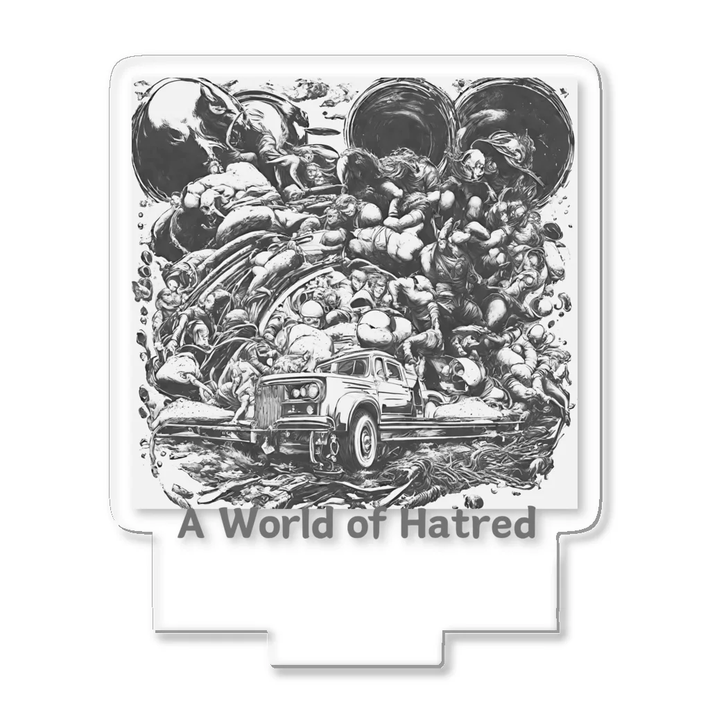 yumekauのA World of Hatred Acrylic Stand