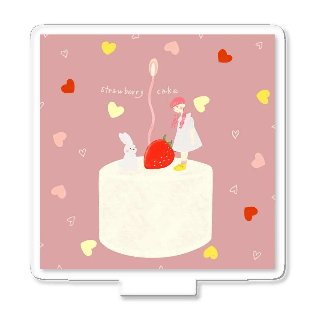 petit fourのstrawberry cake アクリルスタンド