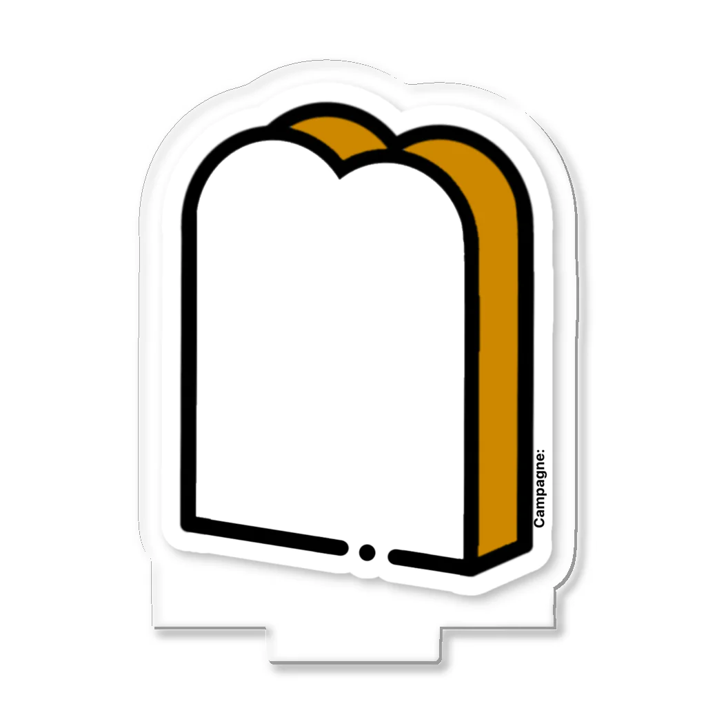 Campagne:のwhite bread Acrylic Stand