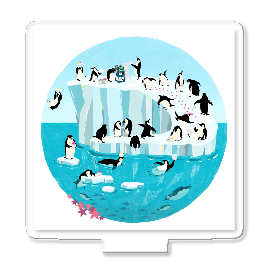 メリンダ マユキのペンギンかき氷祭り アクリルスタンド
