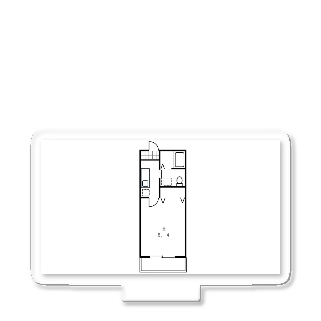 Liracの間取り図 アクリルスタンド