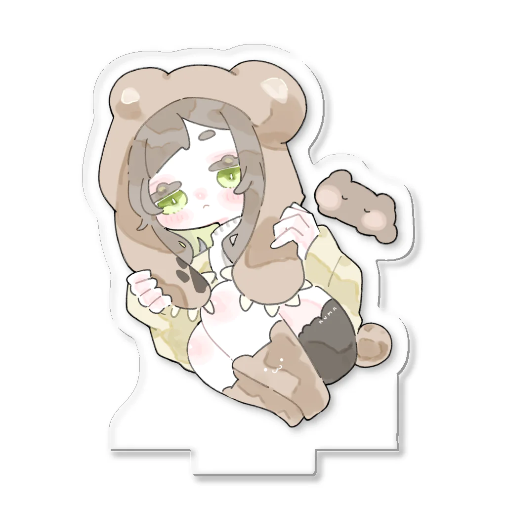 はこさんのくま？とくまイメージちゃん Acrylic Stand