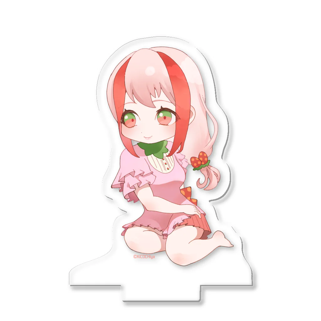 KICOCHIyaのミルキーベリーちゃん（おすわり） Acrylic Stand