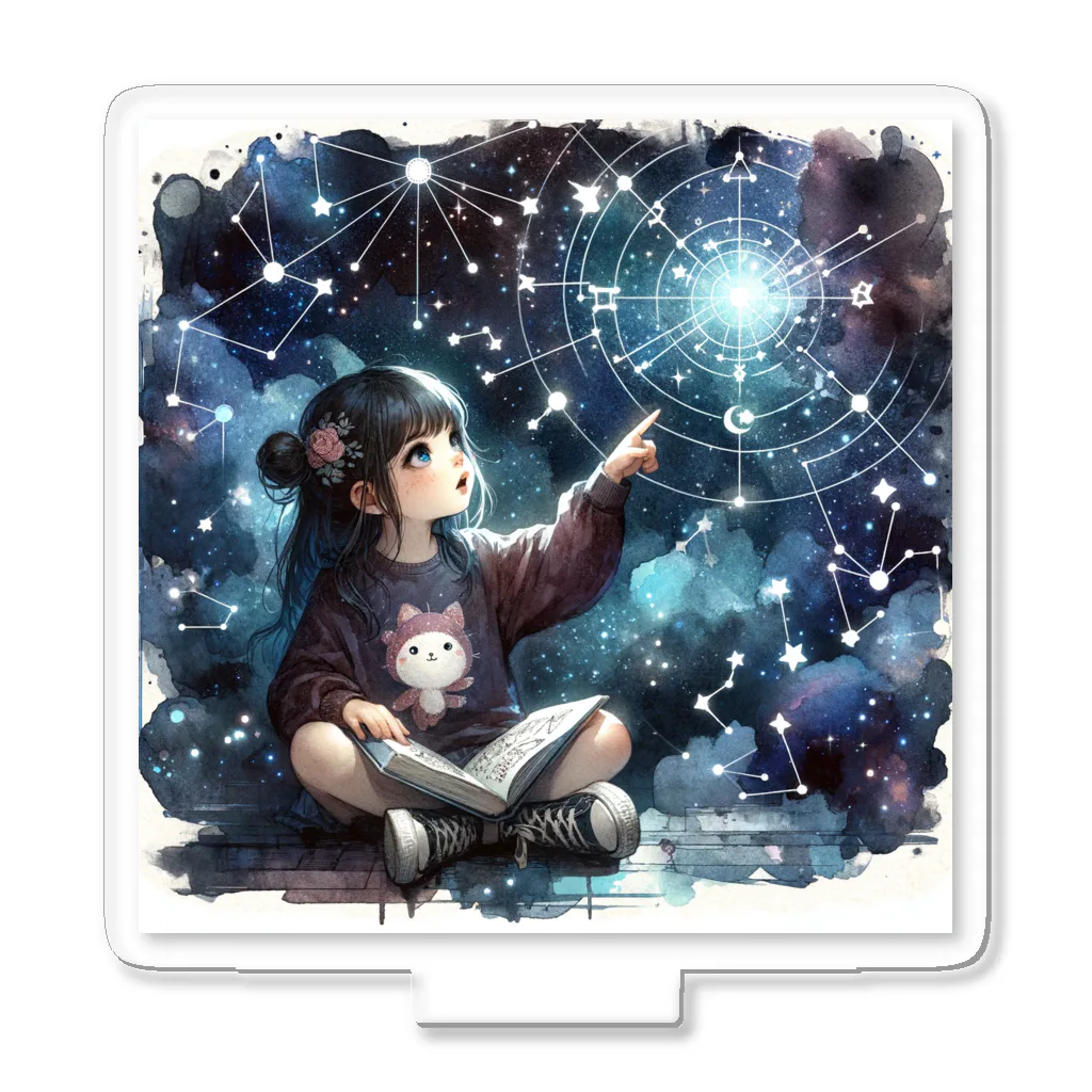 電子のお絵描き屋さんのConstellation Girl2 アクリルスタンド