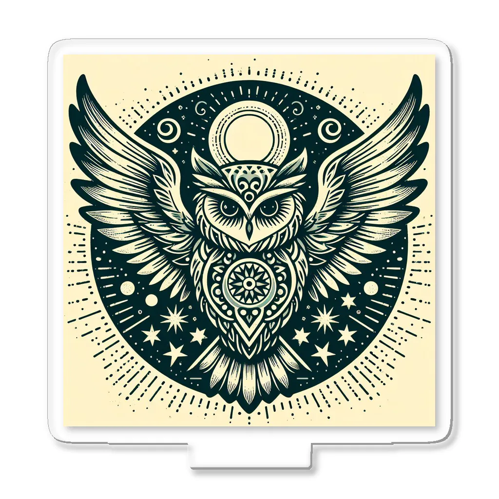 kotpopのMystic Owl Acrylic Stand