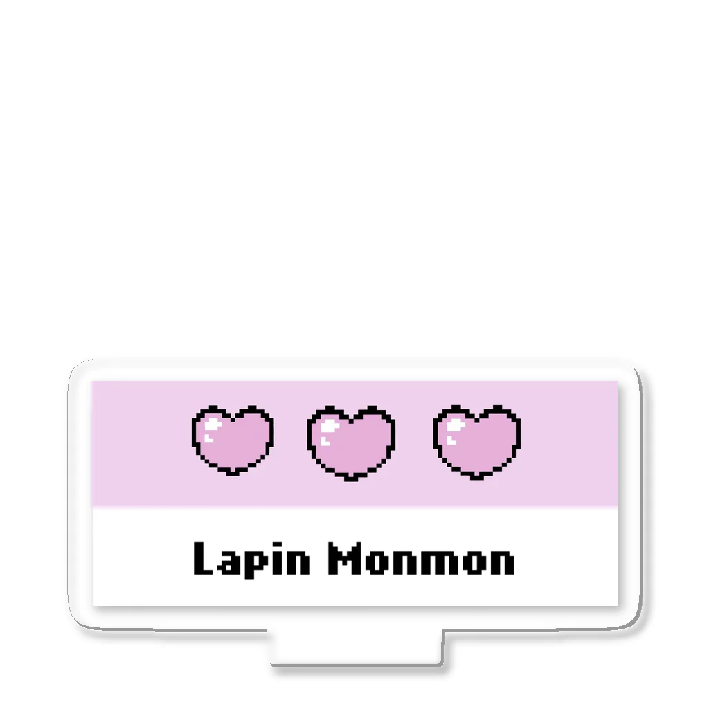 lapinmonmonのLapinMonmon logo アクリルスタンド