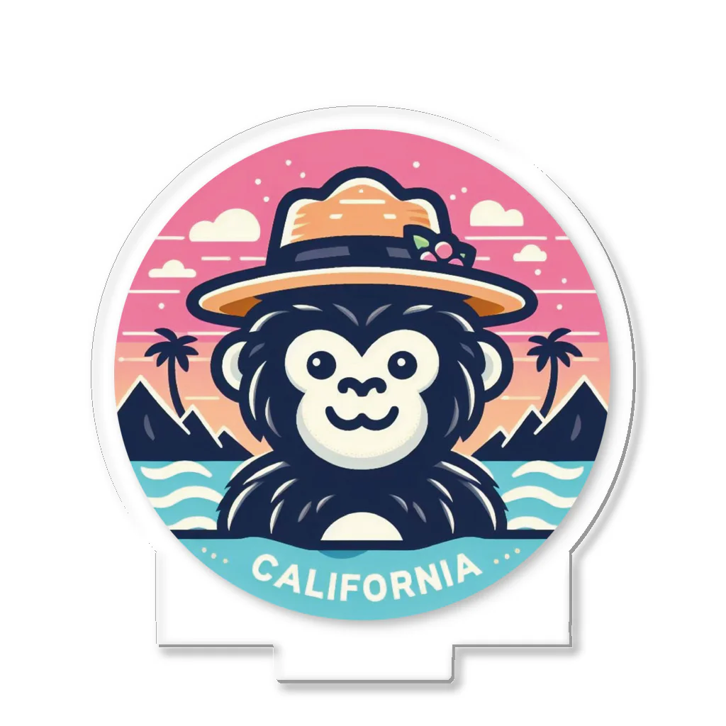 Omiya_ JAP_038のRCW_Gorilla_California アクリルスタンド