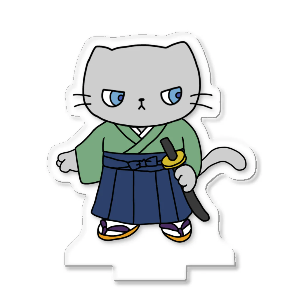 ふうこジャスミンのつり目ねこサムライ Acrylic Stand