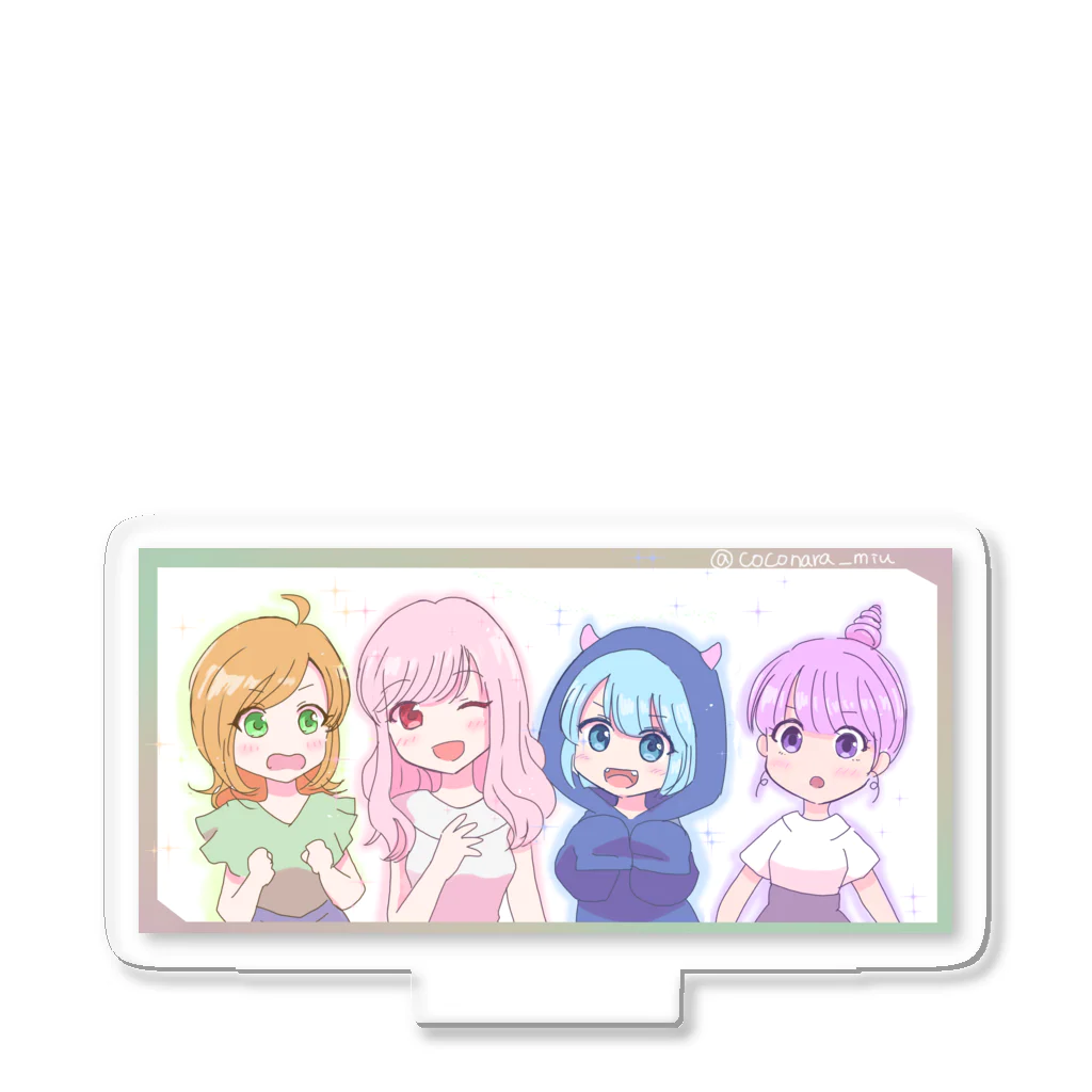 みうズSHOPの４人姉妹 アクリルスタンド