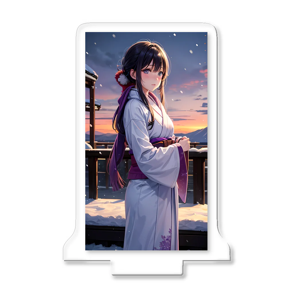 kimono_musume  AI artのscene5 Acrylic Stand