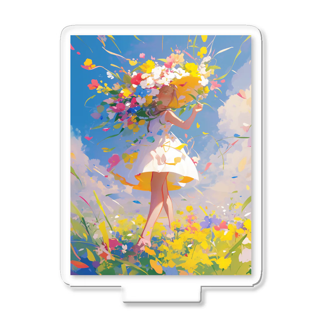 AQUAMETAVERSEの花のささやき　ラフルール　1859 Acrylic Stand