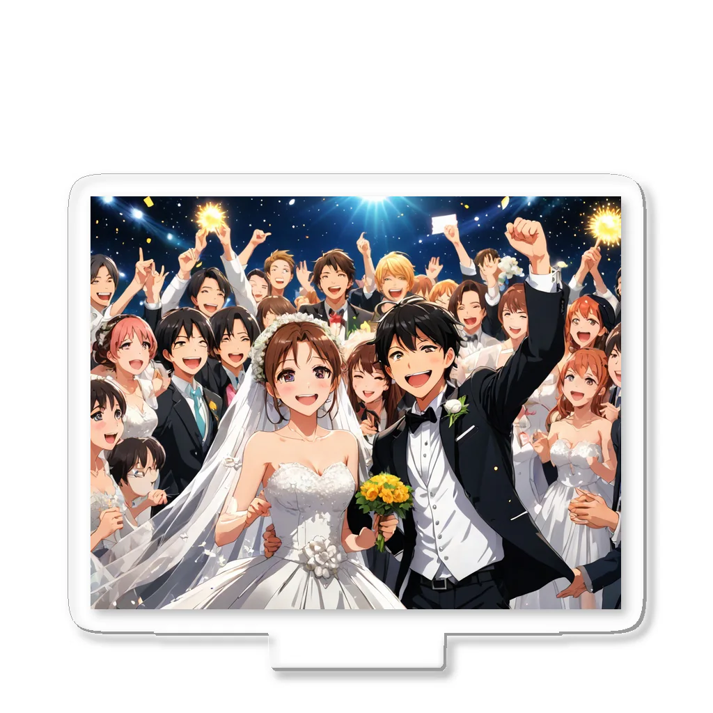 studio eizoの結婚式でハッピー♡ハッピー！ Acrylic Stand