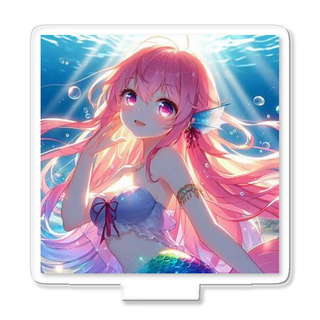 「ワンダーワールド」の🧜‍♀️ いいつか出会えるかもしれませんよ！❤️ アクリルスタンド