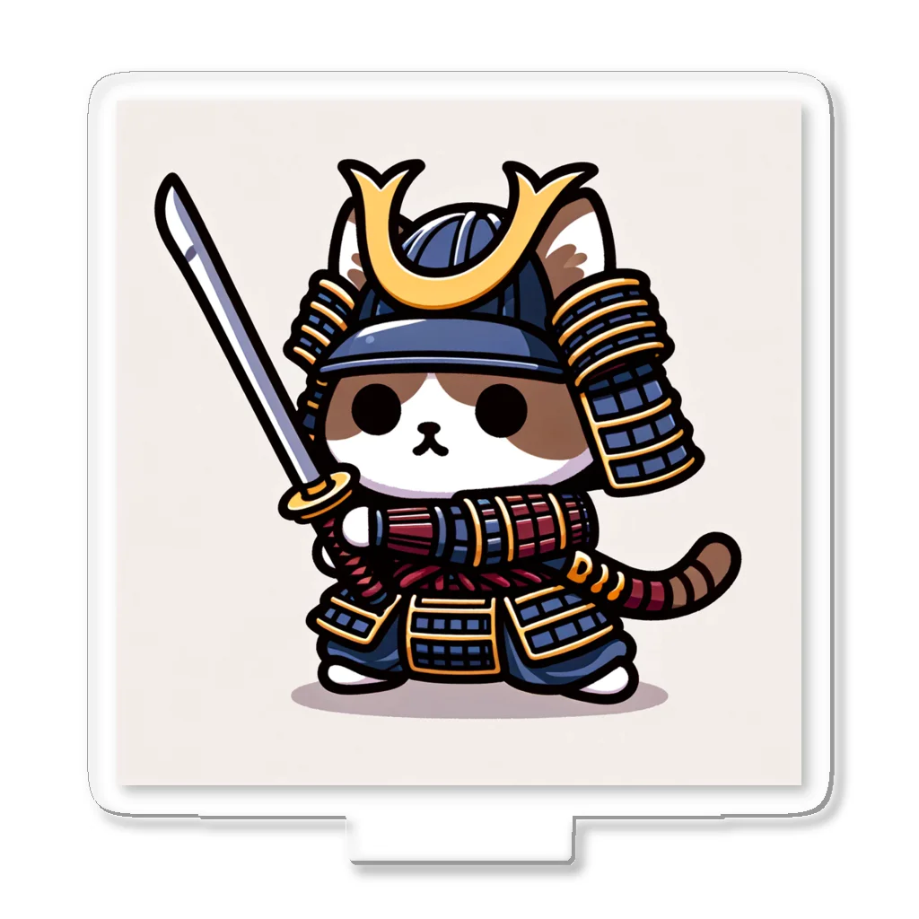 にゃんラボの武士にゃんこ アクリルスタンド