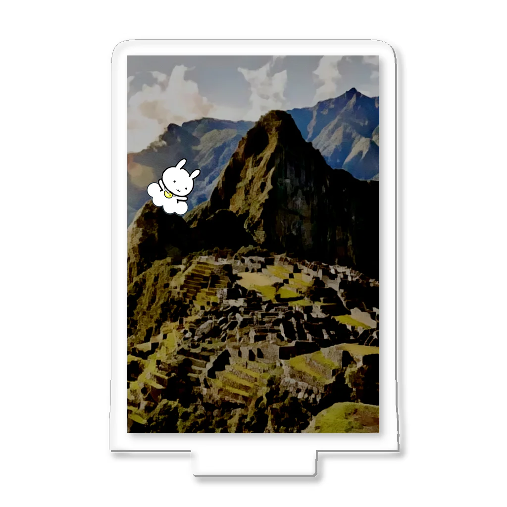 Majorika-jun3のmachu picchu へうさぎの旅 アクリルスタンド