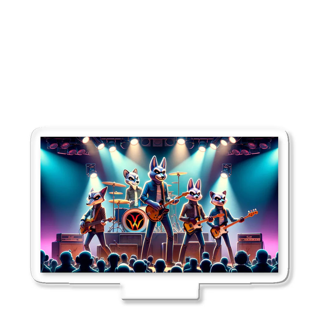 ANIMAL HEROES -musical band-のワイルドロックフェスタ - ダンシングアニマルズ Acrylic Stand