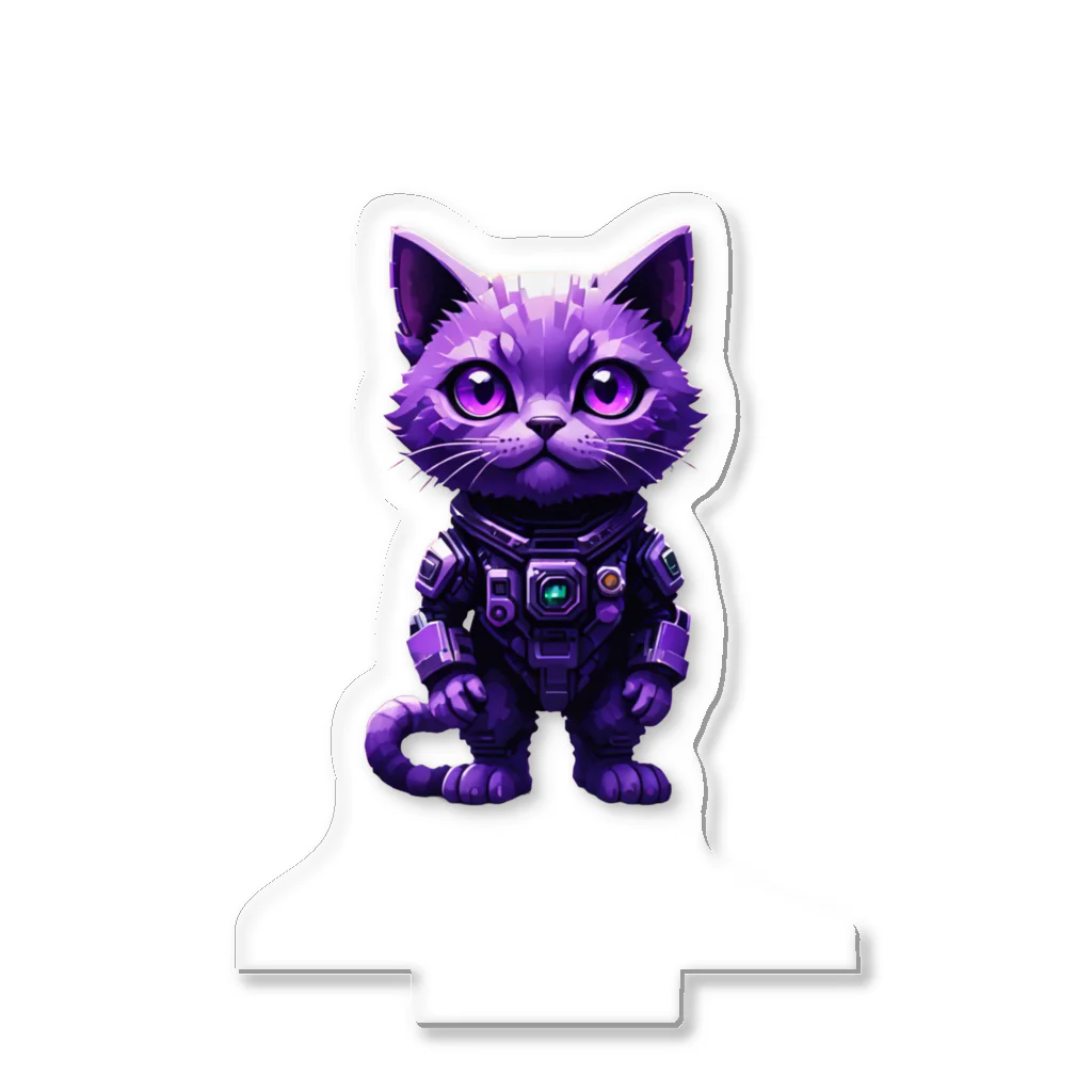 メロンパン猫の宇宙に連れてってくれる猫 Acrylic Stand