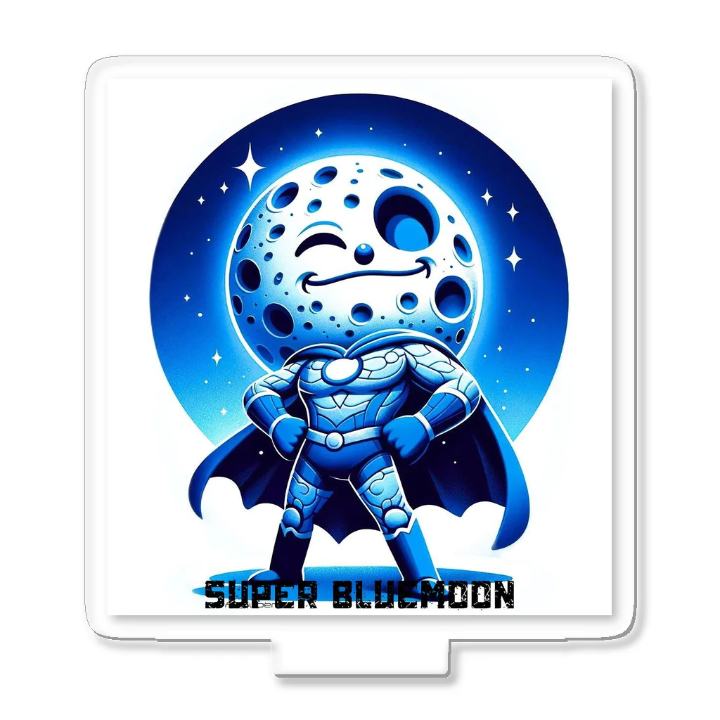 Super_BluemoonのSuper Bluemoon Brand🎵(リメイク ネーム入り) Acrylic Stand