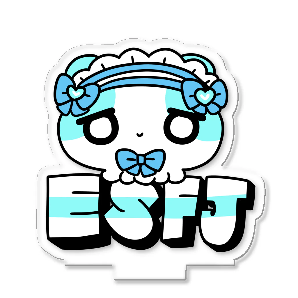 ムラサキゲジゲジのオンラインショップの16性格タコちゃんず ESFJ Acrylic Stand