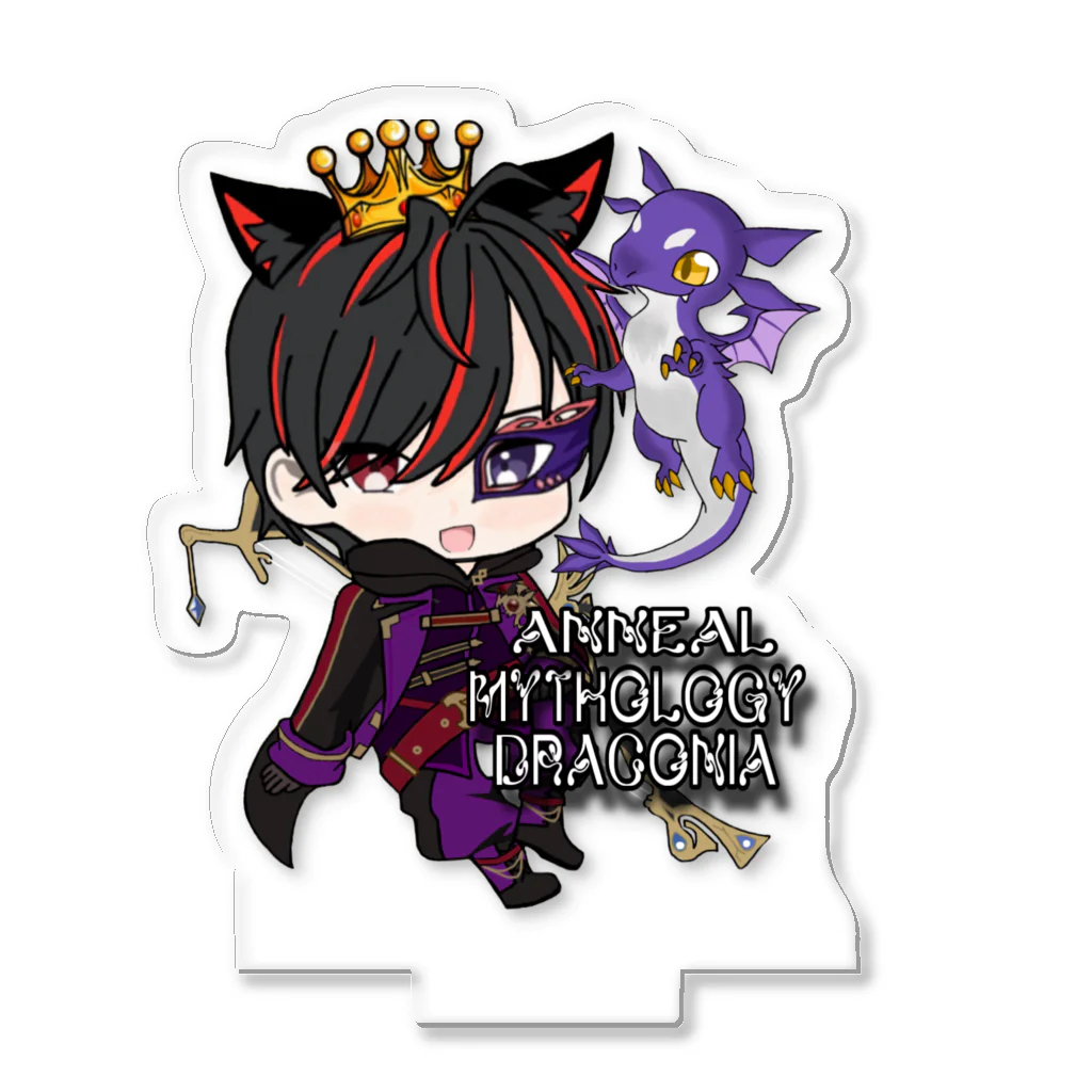 Annealオリジナルグッズのあにーるドラコニアオリジナルアクキー Acrylic Stand