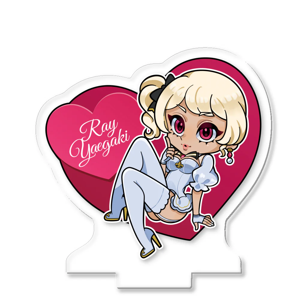 ゲーミングお嬢様Ray🎮⚜️の八重垣レイ1st Anniversary記念グッズ Acrylic Stand