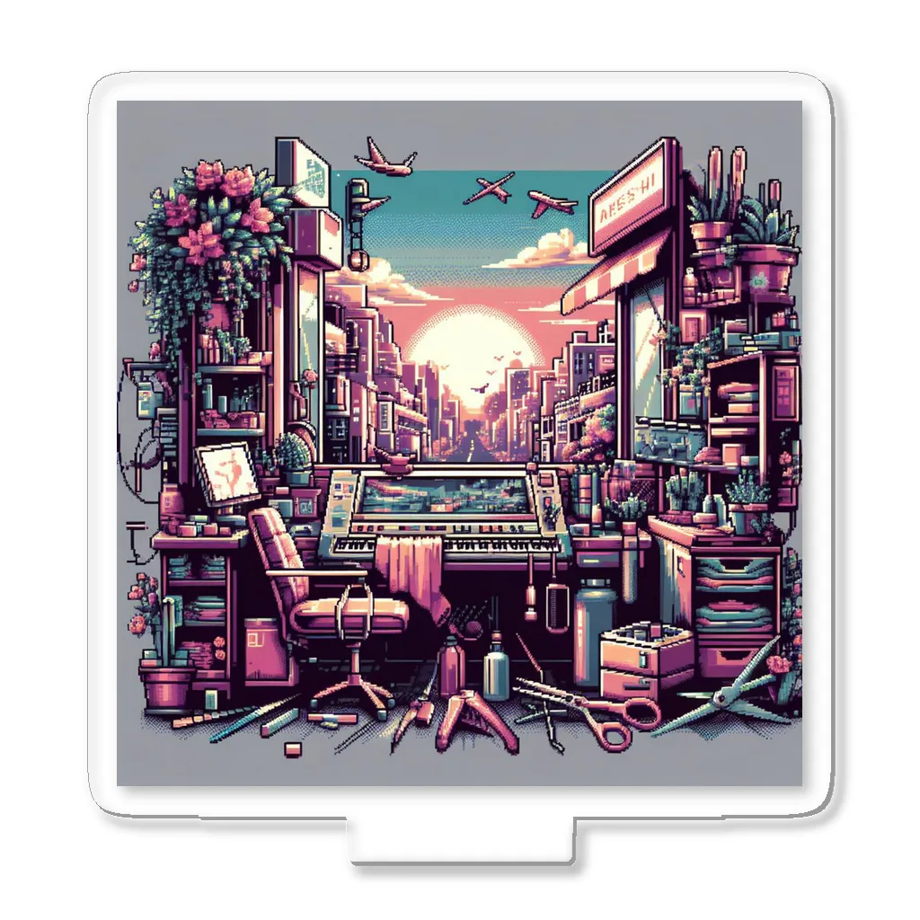 ドット屋のドット絵 新しい世界 アクリルスタンド