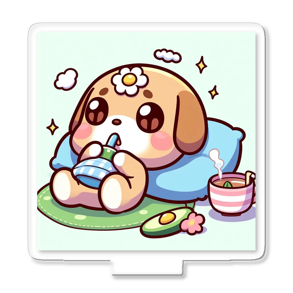 りのショップの癒されるゆるカワ犬グッズ Acrylic Stand