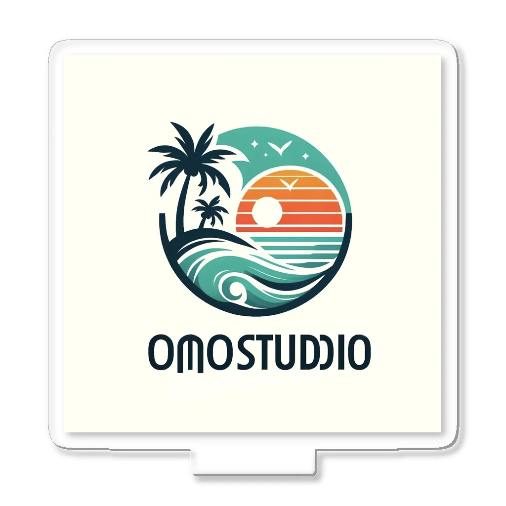 OmoStudioのOmoStudio 南国風デザイングッズ Acrylic Stand