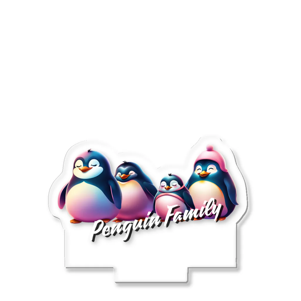 ふわふわファミリーのPenguin Family アクリルスタンド