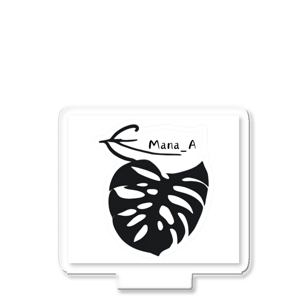 Mana AのカラフルMonstera アクリルスタンド