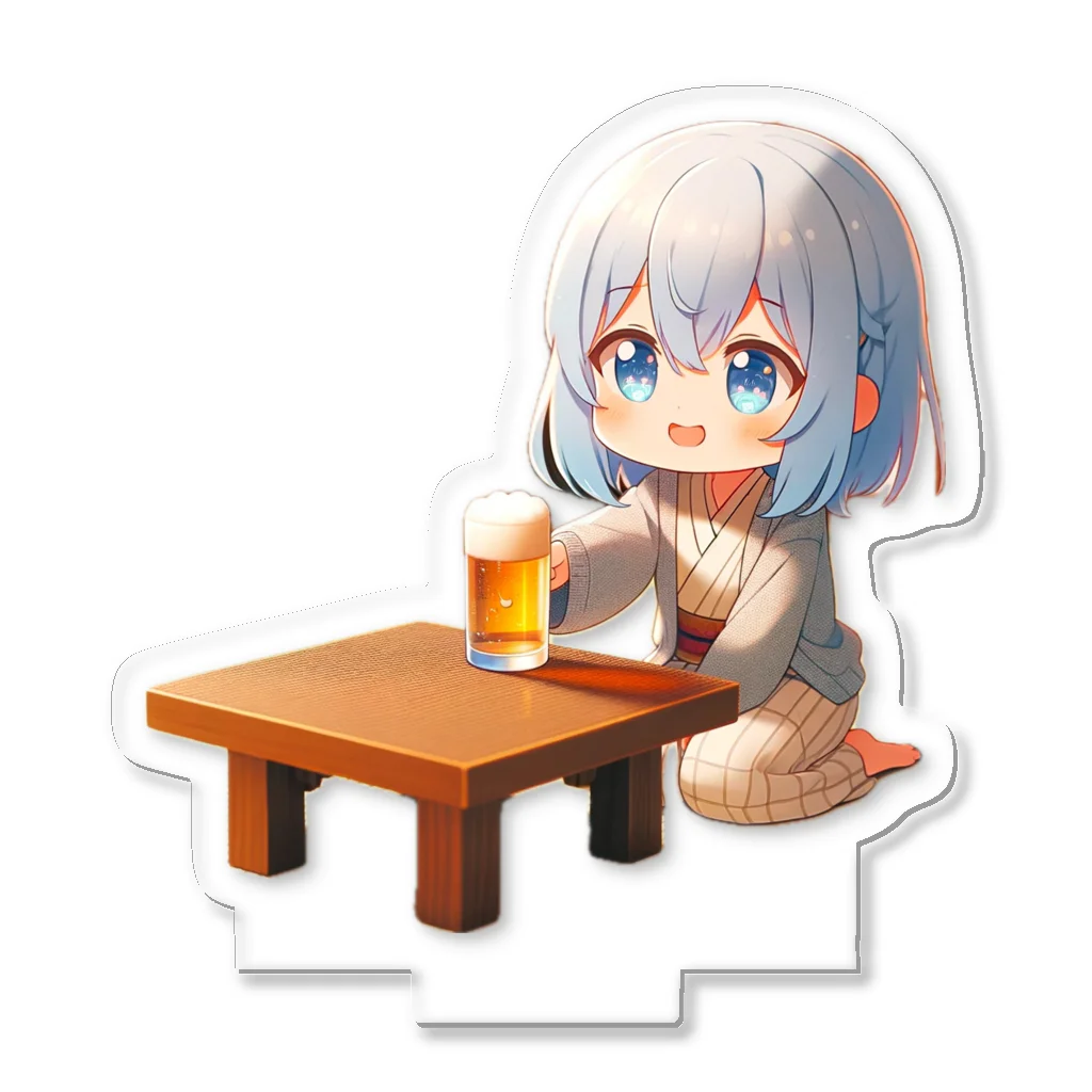 kondiaの毎日お疲れ様🍺ゆるっとchellyちゃん アクリルスタンド