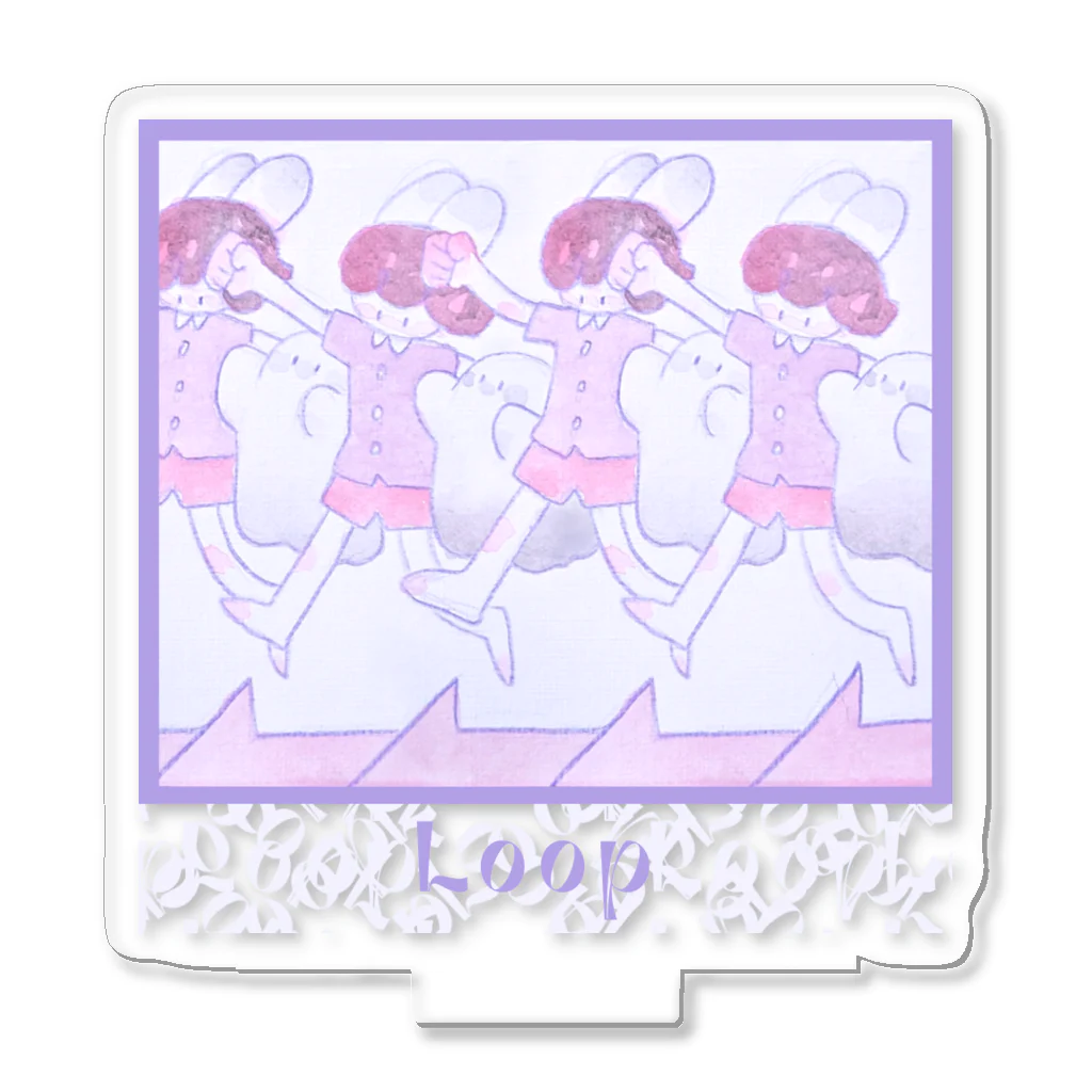 みつあ屋の🐰👻Loop！ Acrylic Stand