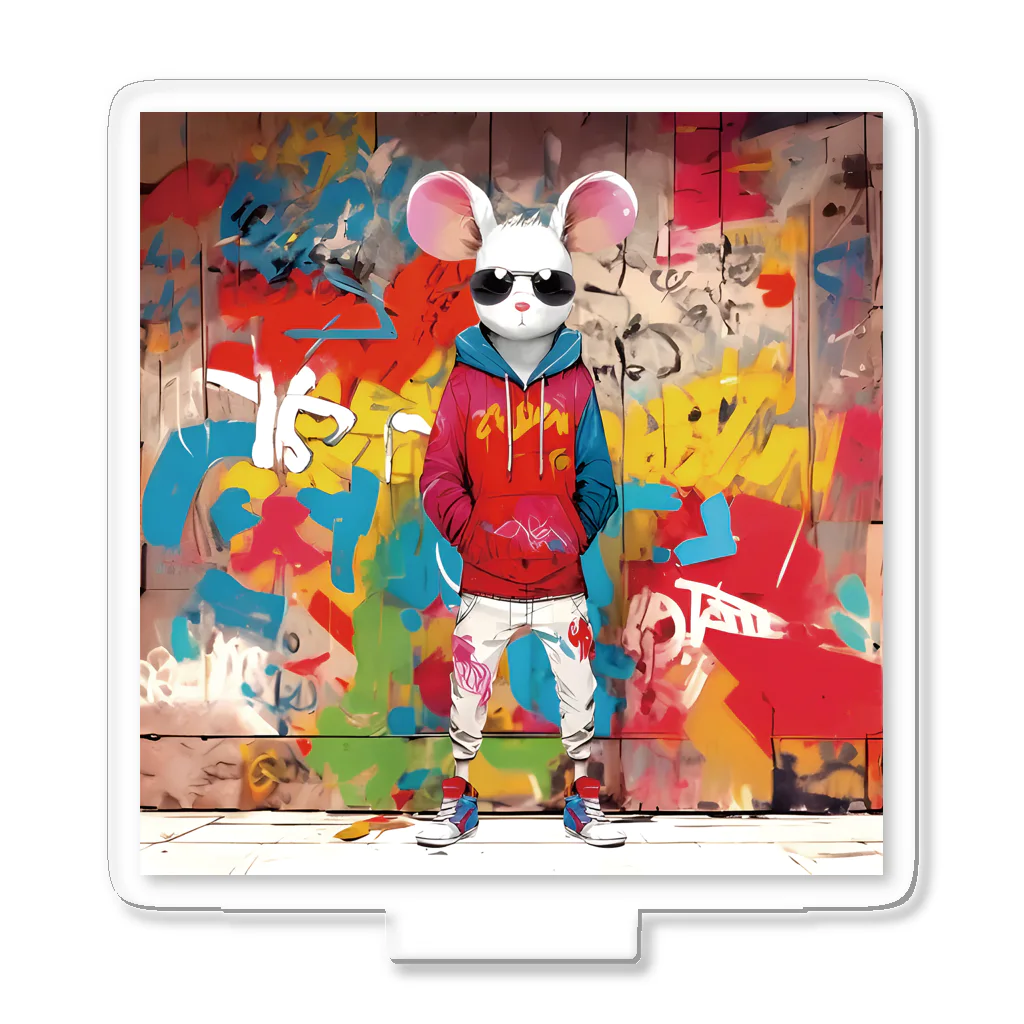 GRAFFITYのmouse-man-1 Acrylic Stand