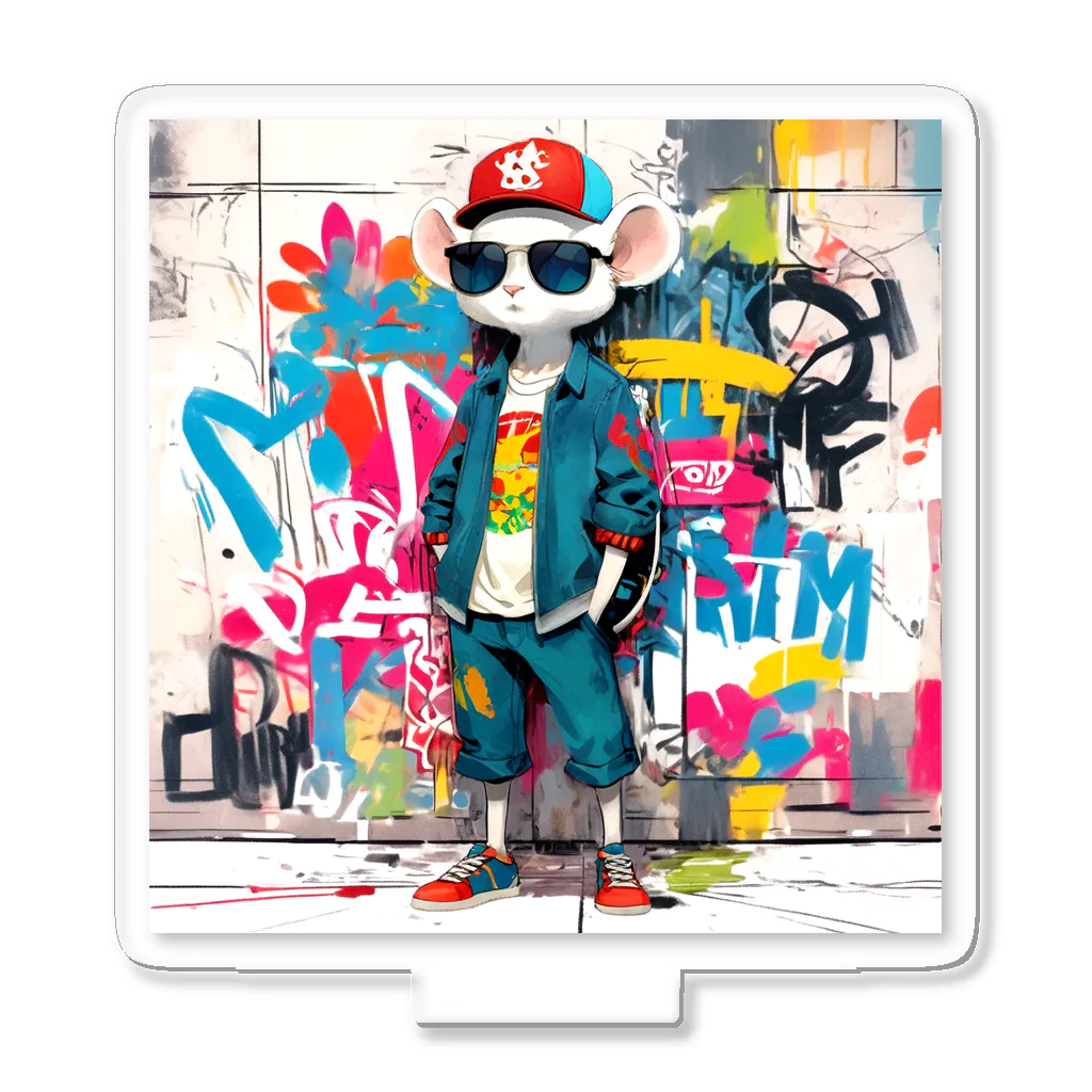 GRAFFITYのmouse-man-2 Acrylic Stand