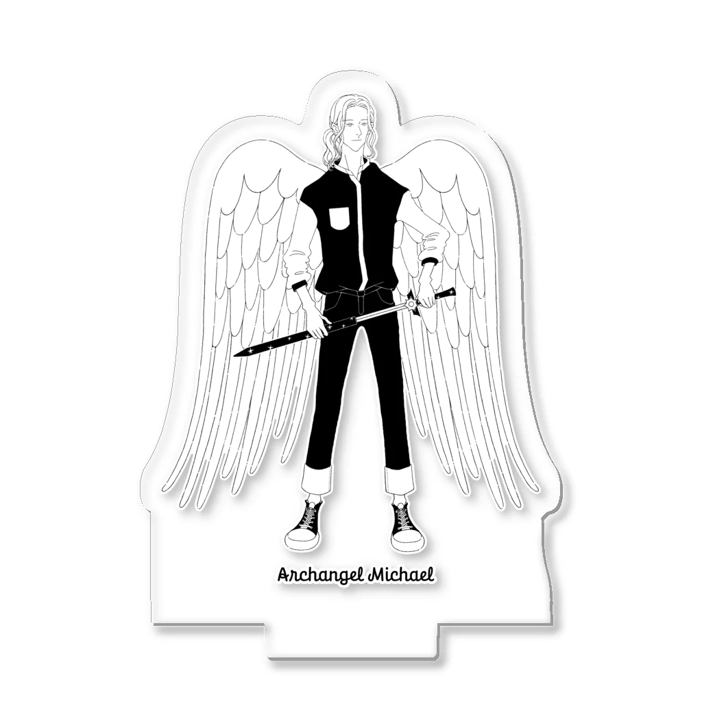 8fromangels8のArchangel Michael Acrylic Stand