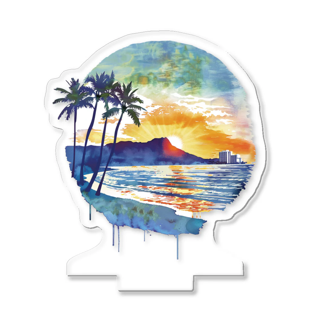 ALOHA from HAWAII 〜ハワイから愛を込めて〜のGood morning, Hawaii Acrylic Stand