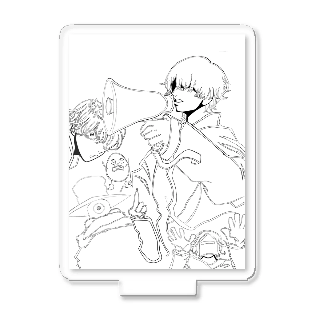 テラバイト店のEveと愉快な仲間たち Acrylic Stand