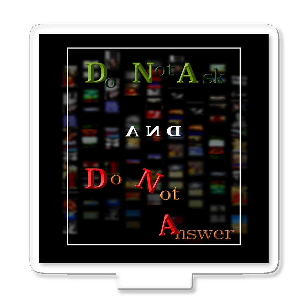 metamemeMatrix（メタミーム・マトリックス）のDNA and DNA アクリルスタンド