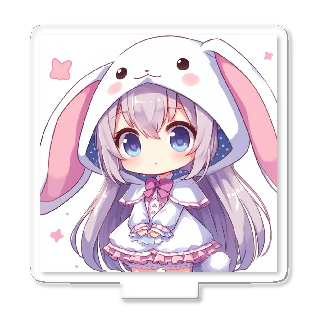 はるちゃん|AIイラスト垢のうさぎ年生まれ うさ美 Acrylic Stand