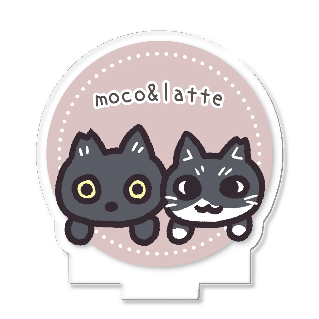 ✡｡:*Lunchvox*:｡✡のmoco&latte Acrylic Stand