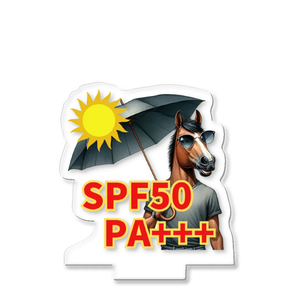 seeeeeのSPF50/PA+++ アクリルスタンド