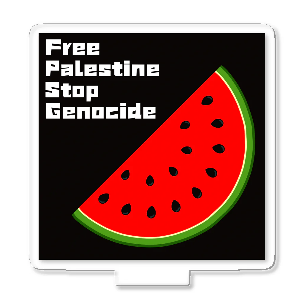 YOKOのFreePalestine StopGenocide アクリルスタンド